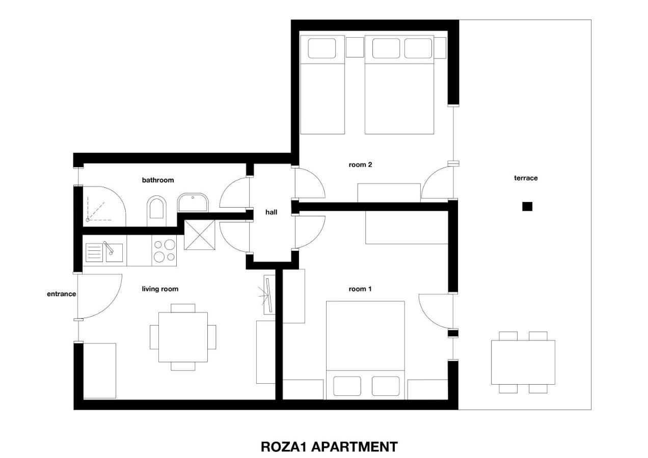 Apartments M&R Spadina Vodice Dış mekan fotoğraf
